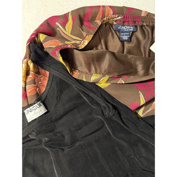 Vtg Women’s Cottagecore Fairy Grunge Lot Bundle Clothing L/XL 24 Pc Skirt Dress - Picture 12 of 14